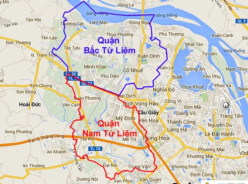 UBND Hà Nội yêu cầu sớm tổ chức bộ máy, nhân sự cho 2 quận mới (1)