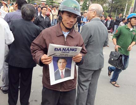 Người dân Đà Nẵng bày tỏ tấm lòng trân trọng với ông Nguyễn Bá Thanh