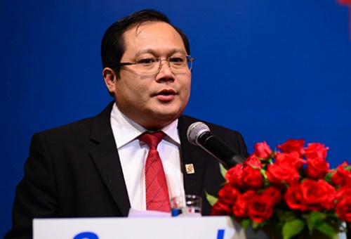Ông Phan Huy Khang, Tổng giám đốc Sacombank