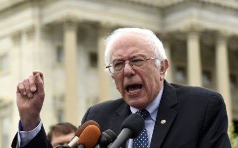 Nghị sĩ Bernie Sanders chỉ trích dữ dội Hiệp định TPP. Ảnh Reuters