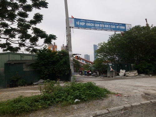 
Khu vực dự án giáp đường Đại Lộ Thăng Long
