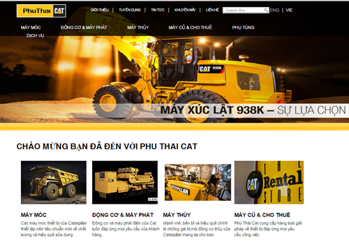 Website của Phu Thai CAT
