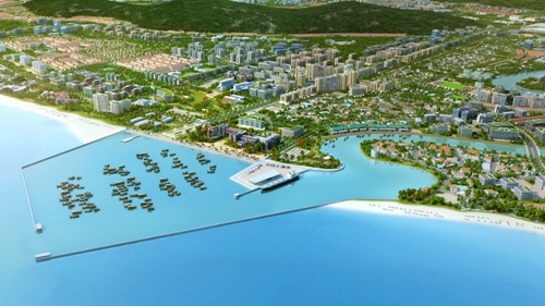 Diện mạo của một Phú Quốc được hoạch định đến năm 2030. Trong đó, tập đoàn Vingroup đang đầu tư khu cảng biển hành khách trị giá gần 500 tỷ đồng.