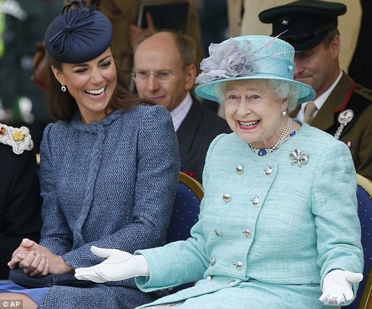 Not so wealthy: The Queens estimated fortune of £295m pales beside that of other European royals