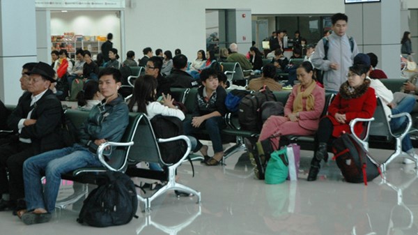 Cảng hàng không sân bay Nội Bài - nơi dự kiến chuyển nhượng một phần cho doanh nghiệp khai thác . Ảnh: Ngọc Châu.