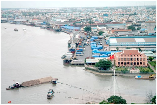 Cảng Nhà Rồng - Khánh Hội. Nguồn: Internet
