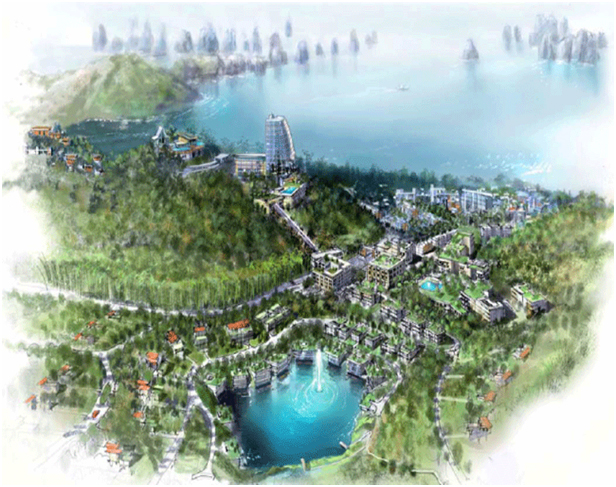 
Phối cảnh tổng thể một dự án BĐS của đại gia Dubai ở Việt Nam
