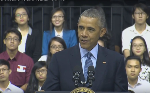 Tổng thống Mỹ bày tỏ sự tin tưởng rằng các bạn trẻ sẽ thay đổi cả khu vực và thế giới.
