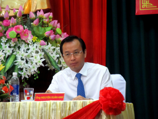 
Bí thư thành ủy Đà Nẵng Nguyễn Xuân Anh là ứng cử viên vào HĐND TP Đà Nẵng nhiệm kì 2016-2021
