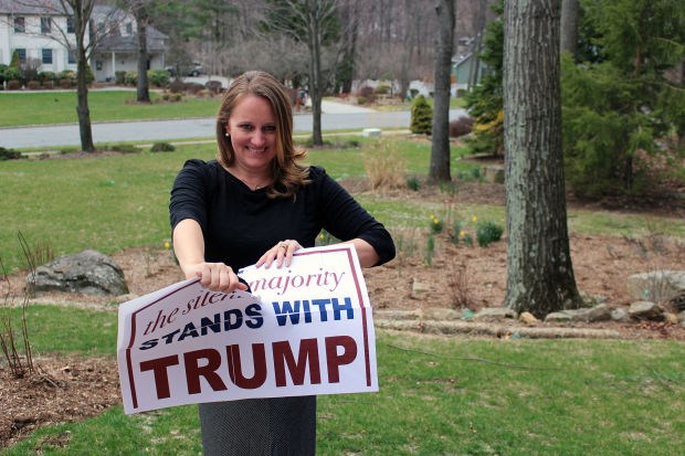 
Bà Stephanie Cegielski, một cựu chiến lược gia, trong chiến dịch tranh cử cảu ông Donald Trump.
