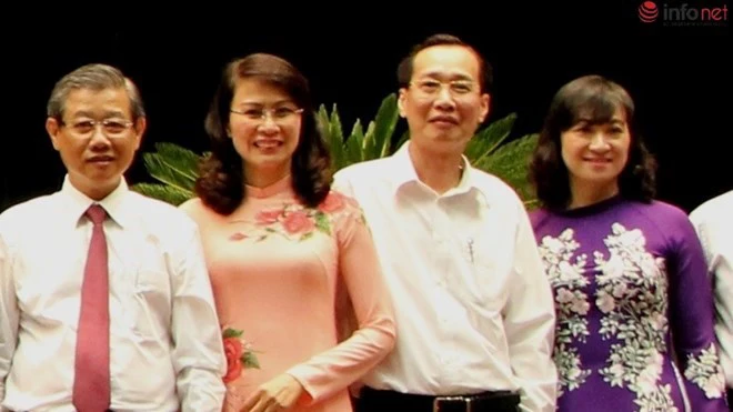 
Ông Lê Thanh Liêm (thứ 2 từ phải sang) -  Phó chủ tịch UBND TP.HCM.
