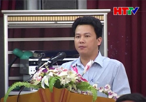 
 Ông Đặng Quốc Khánh - Phó chủ tịch UBND tỉnh Hà Tĩnh
