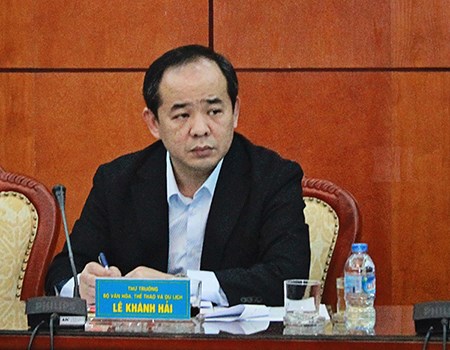
Thứ trưởng Bộ Văn hoá, Thể thao và Du lịch Lê Khánh Hải
