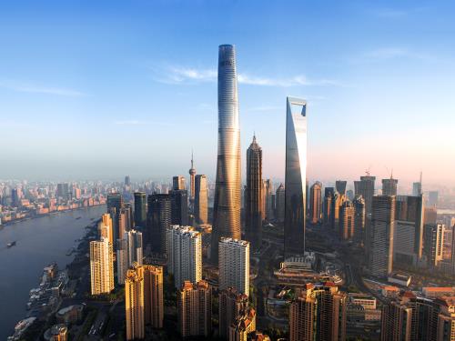 Shanghai Tower, Thượng Hải, Trung Quốc. Ảnh: gensler