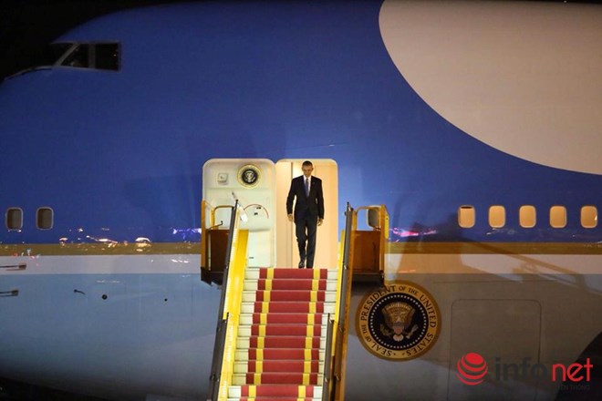 
Tổng thống thứ 44 của Hợp chúng quốc Hoa Kỳ đã tới Việt Nam
