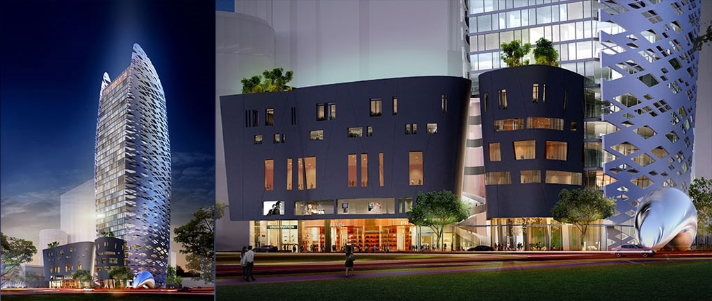 
Phác thảo dự án Lavenue Crowne do Gensler thực hiện.
