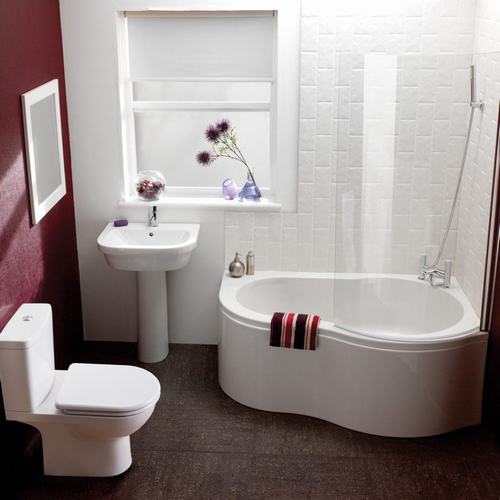 Trong một không gian chật hẹp, các vật dụng có kiểu dáng tròn sẽ là lựa chọn lý tưởng giúp phòng tắm trở nên rộng rãi hơn rất nhiều.