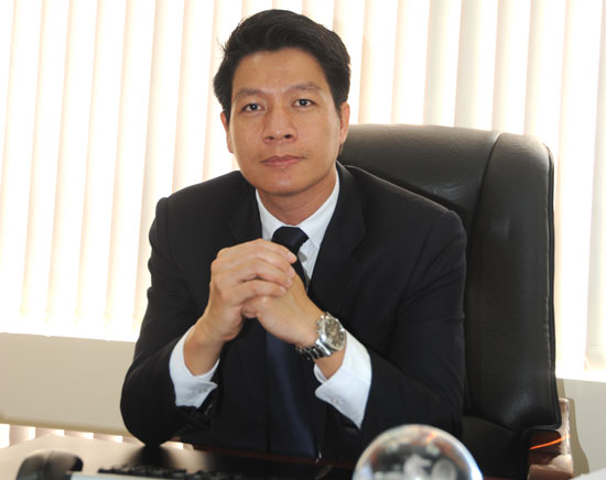 
Ông Ngô Quang Phúc, phó tổng giám đốc Him Lam Land. Ảnh Quang Định
