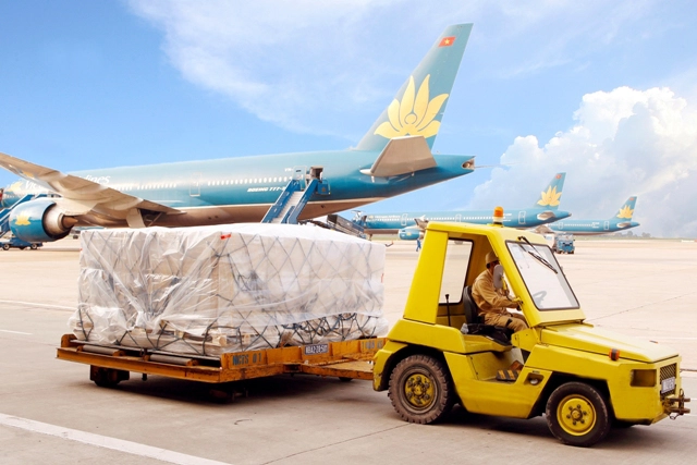 
Hoạt động chính của Nội Bài Cargo là bốc xếp hàng hóa tại sân bay Nội Bài
