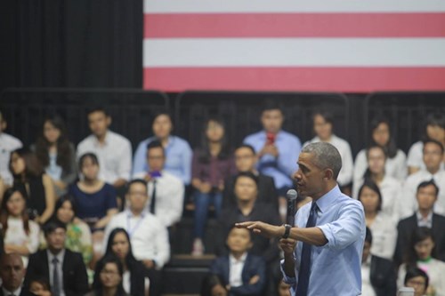 
Khi trở lại Việt Nam vào lần tới, tôi thực sự muốn đến Sơn Đoòng, Tổng thống Mỹ Obama. Ảnh: Zing.
