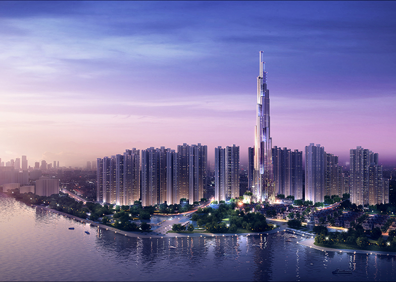 
Tháp Lanmdark 81 đang xây dựng, cao nhất Việt Nam tại Vinhomes Central Park
