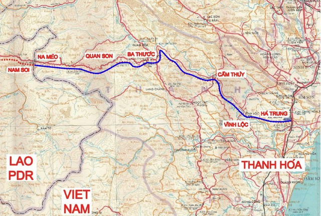 
 Quốc lộ 217 đi qua 5 huyện của tỉnh Thanh Hóa với chiều dài 195,4 km