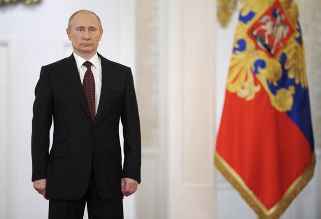 
Tổng thống Nga Vladimir Putin đứng đầu danh sách.
