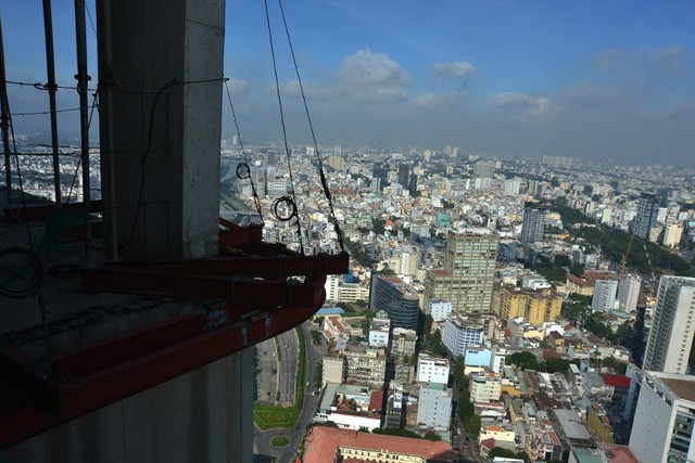 Saigon One Tower, bỏ hoang, cao ốc, hết tiền
