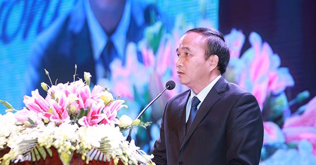 Ông Nguyễn Văn Trì - Chủ tịch UBND tỉnh Vĩnh Phúc - phát biểu khai mạc chương trình.