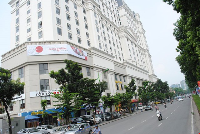 Tòa nhà D2 Giảng Võ tọa lạc tại vị trí đắc địa ở Hà Nội