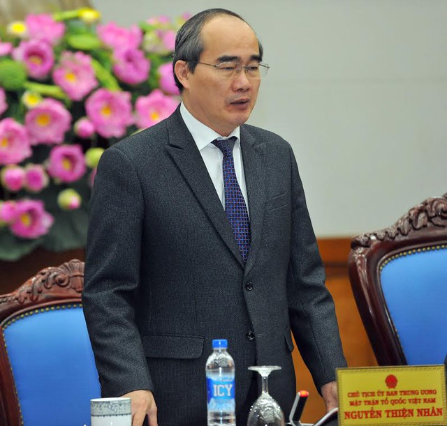
Chủ tịch UBTƯ MTTQ Việt Nam Nguyễn Thiện Nhân
