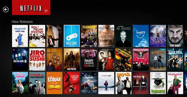 Netflix có giao diện rất trực quan và dễ sử dụng