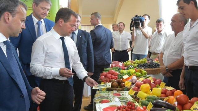 Việc chính phủ Nga cấm nhập khẩu nhiều mặt hàng nước ngoài là động lực để khuyến khích hoạt động sản xuất nông nghiệp trong nước.