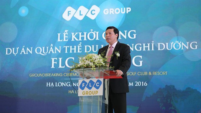 Ông Nguyễn Đức Long, Phó Bí thư Tỉnh ủy, Chủ tịch UBND tỉnh Quảng Ninh phát biểu tại Lễ khởi công.