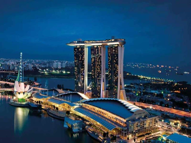 
Marina Bay Sands tại Singapore
