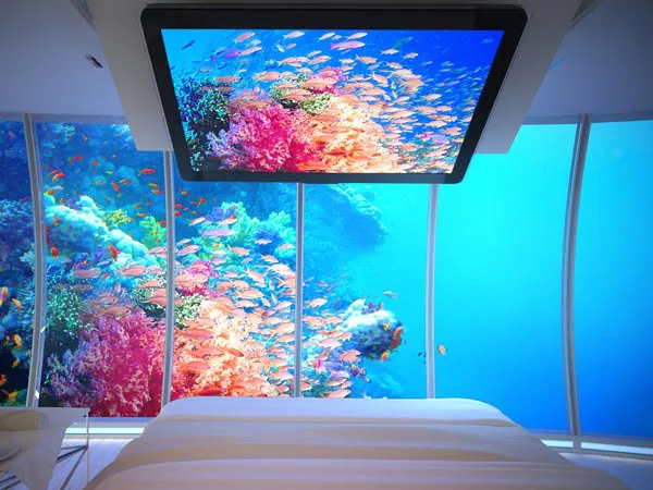 Cận cảnh phòng ngủ 'đẹp như mơ' dưới đáy biển dành cho giới siêu giàu