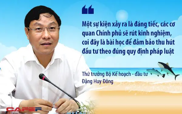 
Về vấn đề thu hút đầu tư, Thứ trưởng Đặng Huy Đông cho rằng đây là bài học lớn cần rút kinh nghiệm. Chính phủ Việt Nam không đánh đổi đầu tư nước ngoài bằng mọi giá, không đánh đổi môi trường để thu hút đầu tư nước ngoài.
