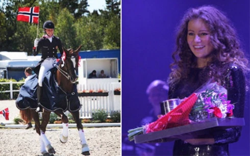 Alexandra Andresen là vận động viên đua ngựa tài năng, từng chiến thắng nhiều giải lớn