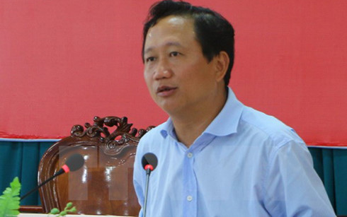 Nguyên Phó Chủ tịch Ủy ban Nhân dân tỉnh Hậu Giang Trịnh Xuân Thanh. (Ảnh: Huỳnh Sử/TTXVN)
