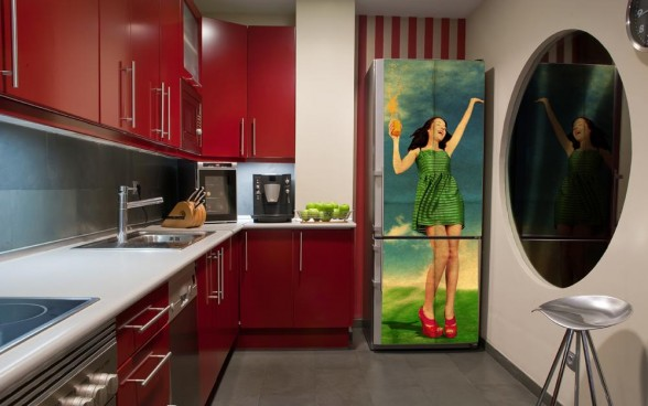 Những tấm nam châm với các hình ảnh mang phong cách khác nhau cũng là lựa chọn lý tưởng cho tủ lạnh nhà bạn.