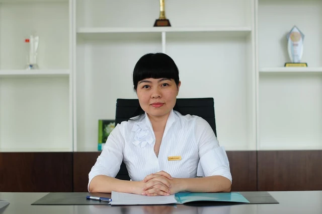 Bà Nguyễn Thị Ngọc Mai, Phó TGĐ ABBank