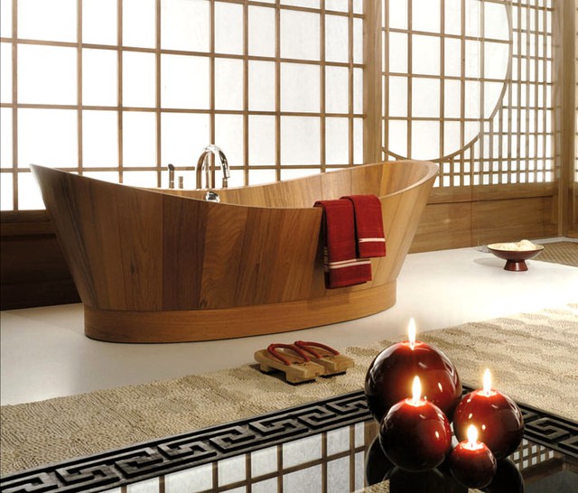 Bồn tắm hình bầu dục mang tính hiện đại và sáng tạo cho không gian nhà bạn.