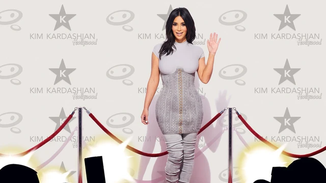 
Hình ảnh trong ngày lễ ra mắt ứng dụng game Kim Kardashian: Holly wood. Ảnh: Forbes.
