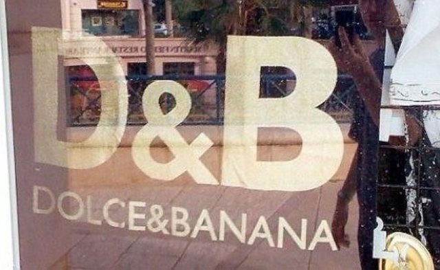 Thời trang “chuối”. Khi Dolce & Gabbana bị nhái thành Dolce & Banana!