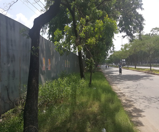 
Khu vực mặt tiền dự án nằm trên đường Nguyễn Văn Linh.
