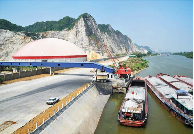 Nhà máy xi măng Xuân Thành Quảng Nam với công suất 1,3 triệu tấn xi măng/năm