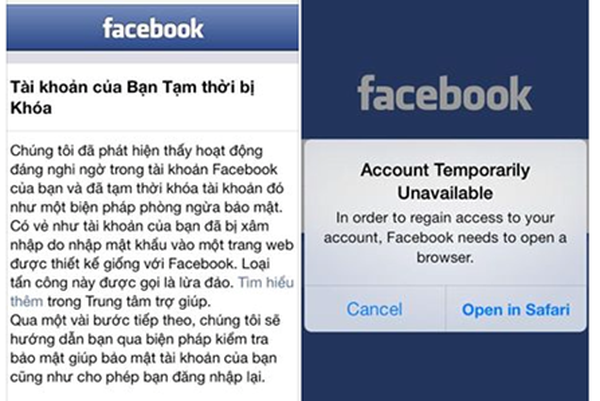 Facebook lên tiếng vụ bắt đổi mật khẩu hàng loạt