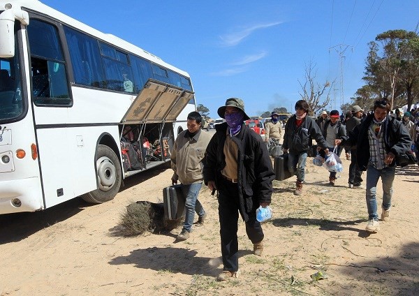 682 lao động Việt Nam sẽ được sơ tán khỏi Libya từ sáng 7/8