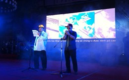 Chủ tịch FSoft Hoàng Nam Tiến... đọc rap báo cáo thành tích 2013